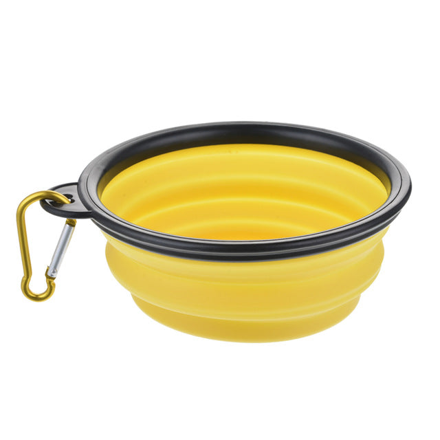 Portable Folding Silicone Dog Travel Bowl – Water & Food - image 18