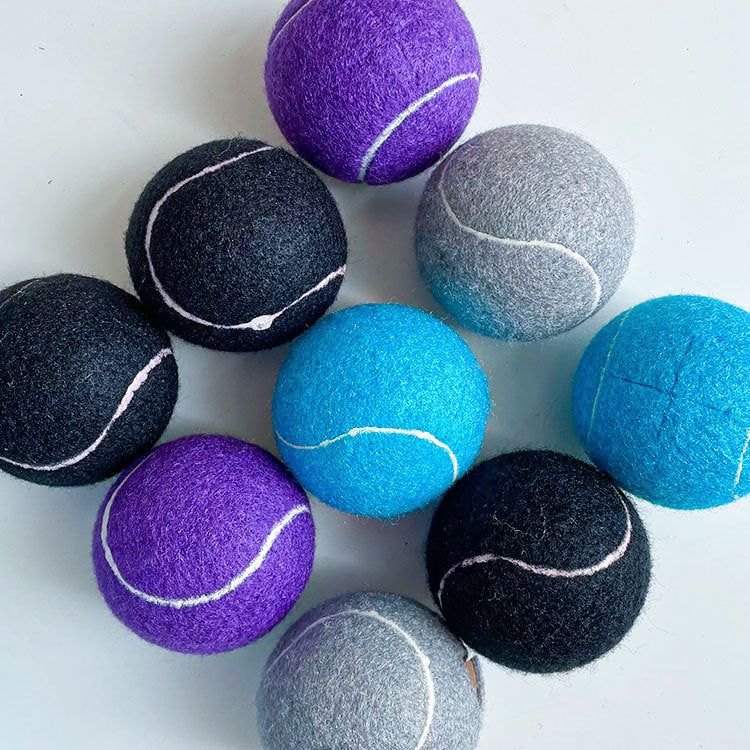 Pet Tennis Ball Bite Resistant Rubber Tennis Ball Teasing Dog God Dog Ball Supplies Color Tennis Ball - image 3