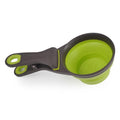 Multifunctional Folding Silicone Dog Bowl Feeder Portable Pet Food Container Measuring Cup Spoon Dogs Feed Storage Tool - ima