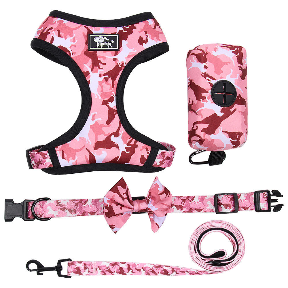 Dog Traction Rope Suit Camouflage Printed Chest Strap Dog Rope Pet Supplies - image 7