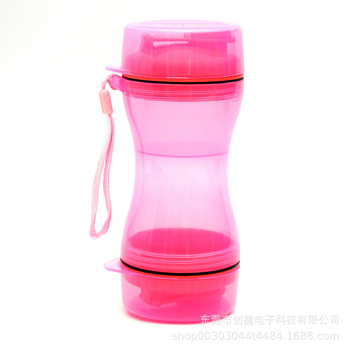 Collapsible Dog & Cat Water Bottle with Built-In Bowl – Portable Travel Feeder - image 8