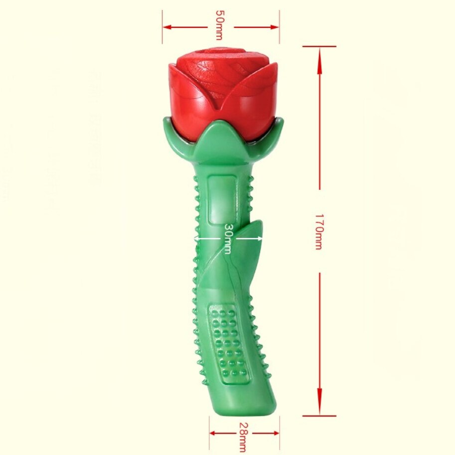 Dog Toy Dog Chew Toys Dog Toothbrush Pet Molar Tooth Cleaning Brushing Stick Doggy Puppy Dental Care Dog Pet Supplies - image