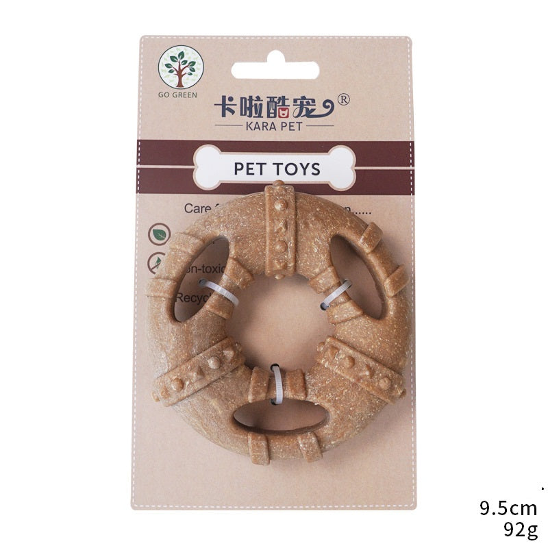 Dog Toy Bone-Shaped Chew Stick Durable Teeth Cleaning Self-Entertainment Toy for Small and Medium Dogs - image 5