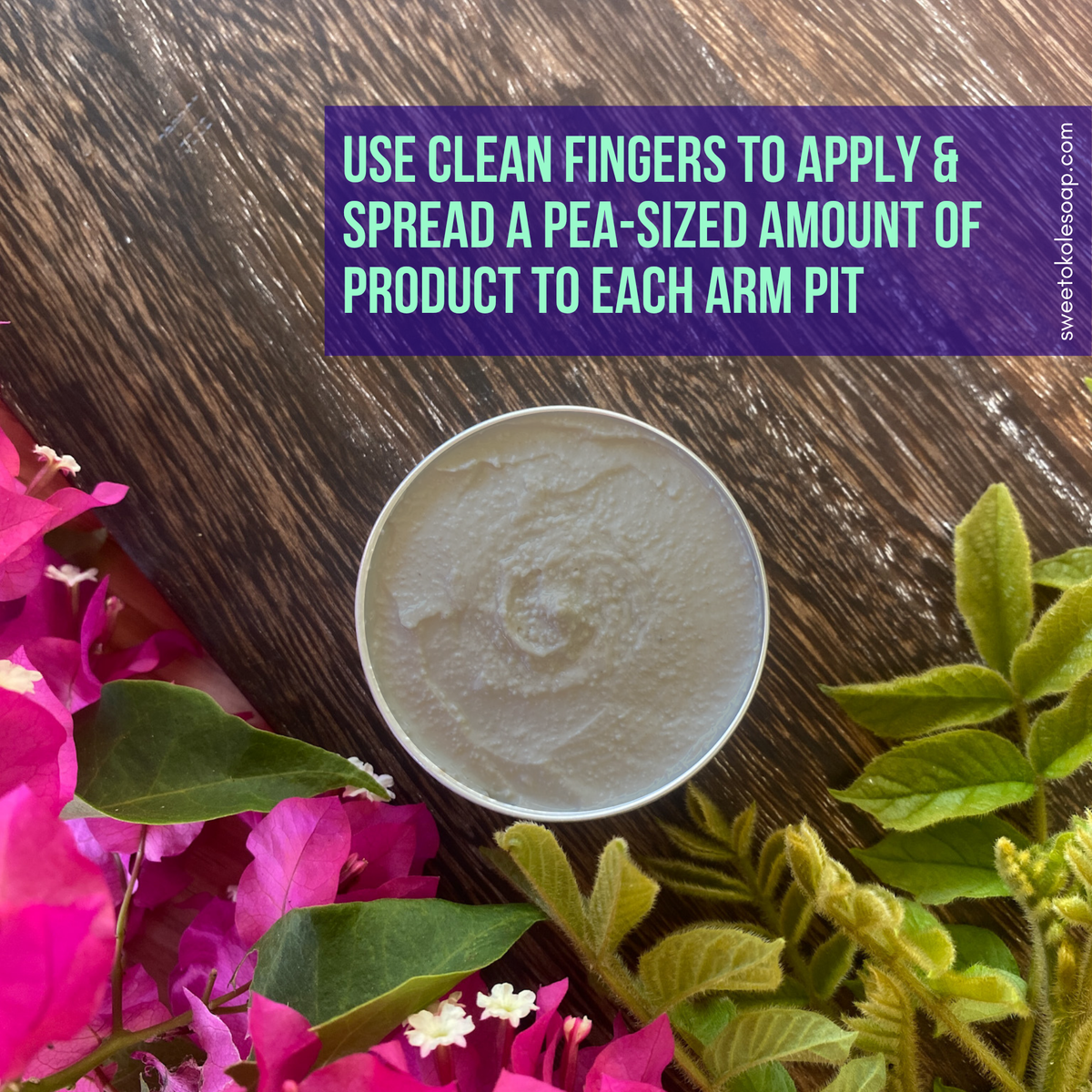 Patchouli Natural Deodorant for Sensitive Skin - view 7