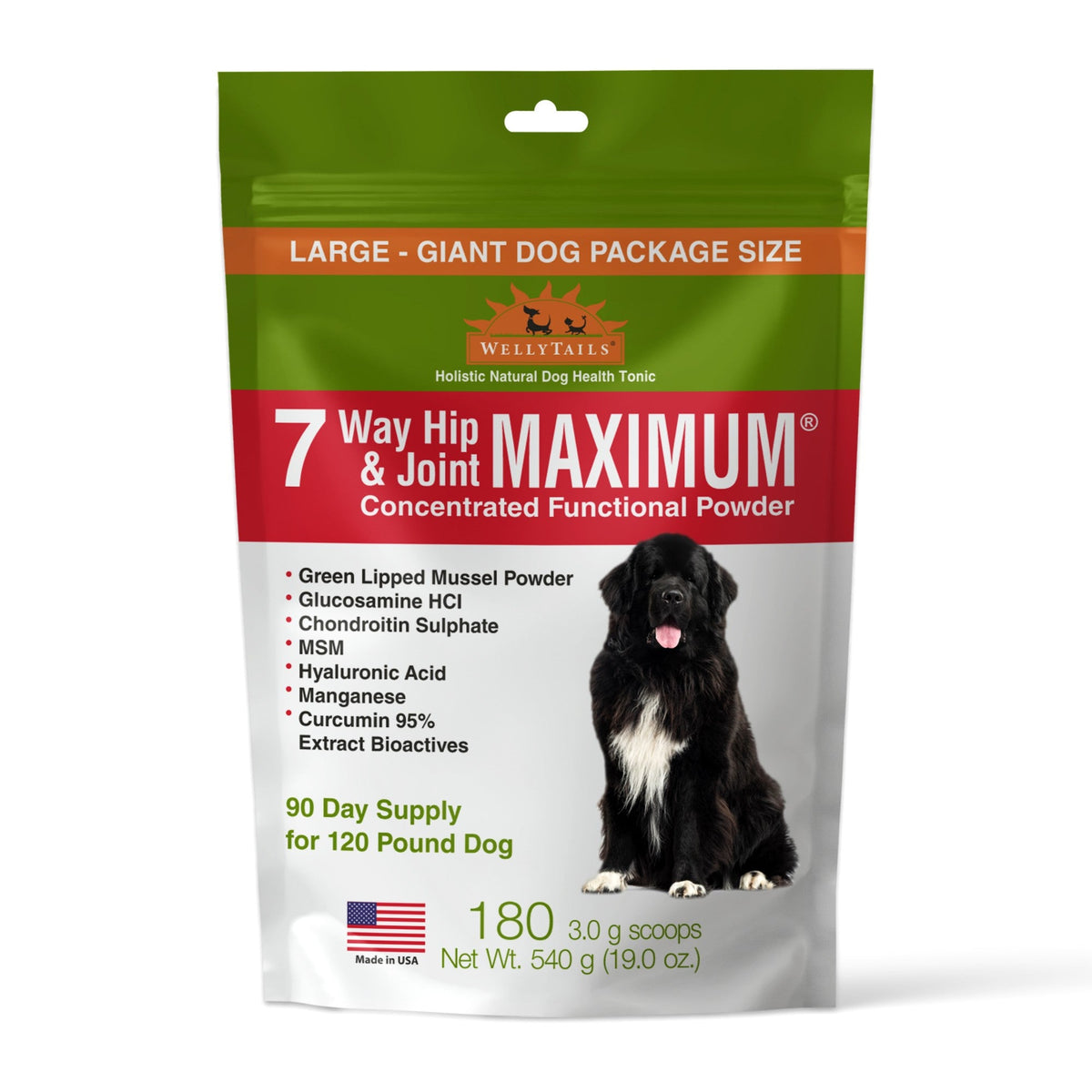 7 Way Hip & Joint MAXIMUM Dog Joint Supplement Made in USA