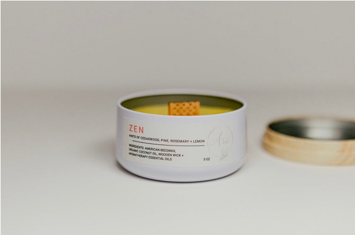 ZEN - 5 OZ - WOODEN WICK