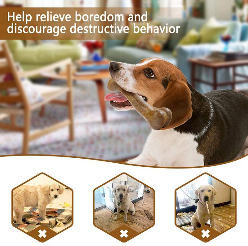 Durable Pet Dog Chew Toys Dog Bone Molar Teeth Clean Stick Toys For Small Medium Large Dogs Pet Chew Game Puppy Accessories -