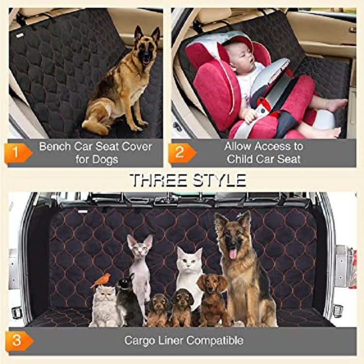 New Pet Car Seat Cushion Pet Supplies Rear Seat Cushion Car Dog Pad Thickened Breathable - image 4