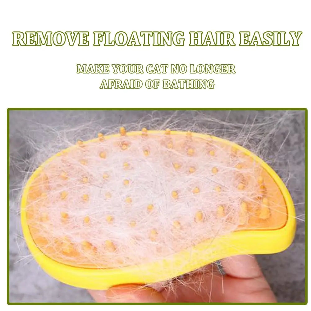 3 In 1 Self-Cleaning Massage Combs Effective Steamy Brush Pet Dog Steam Brush - image 6