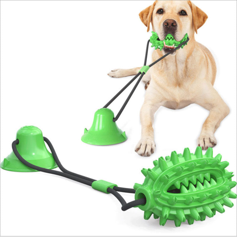 Pet Supplies New Cactus Ball Teething Stick Dog Toys Dog Suction Cup Venting Bite Resistant Toys - image 3