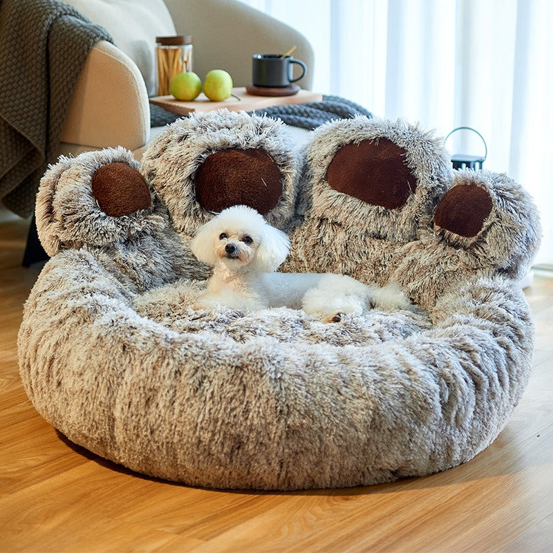 Dog Winter Warm Deep Sleep Small Dogs Mattress Teddy Nest Removable And Washable Pet Dog Supplies