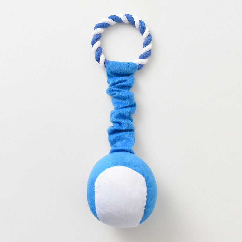Dog Toy Sound Molar Super Soft Cloth Ball Pet Toy Ball Dog Training Supplies Interactive Toys - image 5
