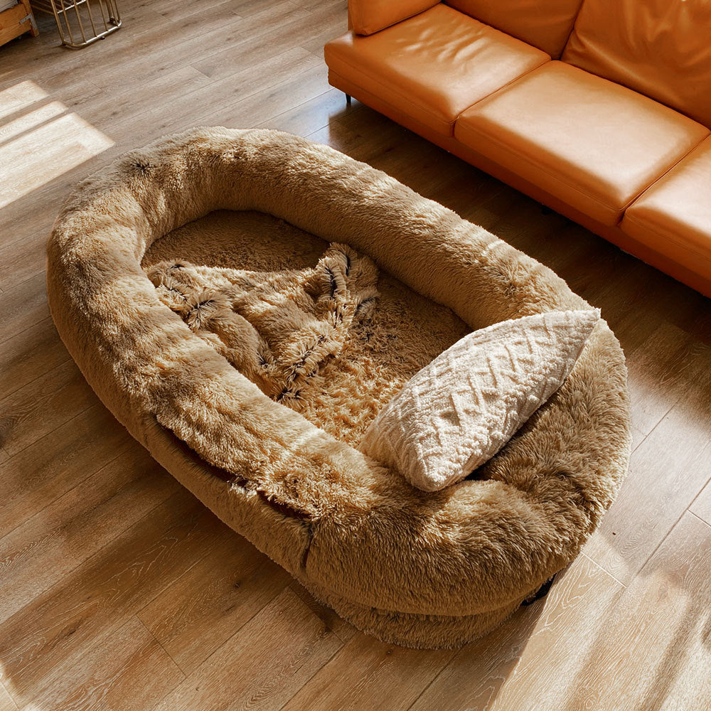 Dog Kennel For Human Use Warm In Winter Removable And Washable Large Sponge Mat Human Sleeping Pad Pet Supplies - image 5