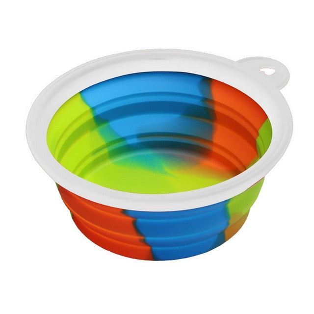Portable Folding Silicone Dog Travel Bowl – Water & Food - image 13