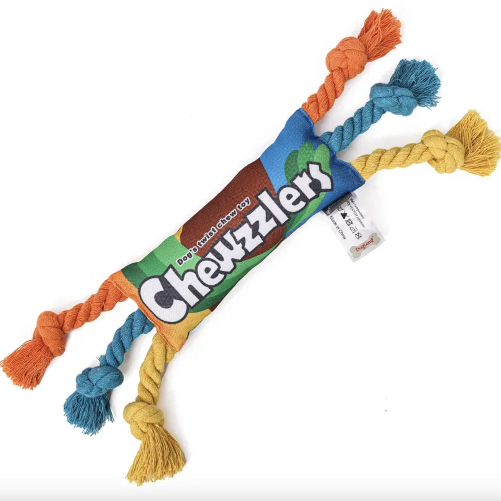 Puppy Dogs Toys Puppy colorful Cotton Chew Rope Knot Toy Durable Braided Dog Toys Dog Cleaning Teeth Braided Bone Rope - imag
