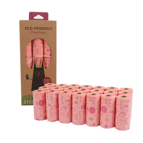 Biodegradable pet garbage bag for dogs to pick up feces - image 2