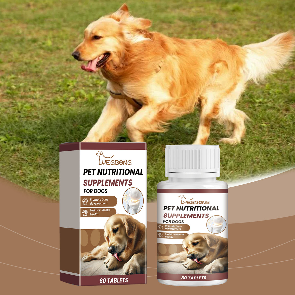 Milk Calcium Tablets For Dogs Vitamin Supplements For Pets Oral Care Diet Healthy Nutrition Calcium Tablets - image 3