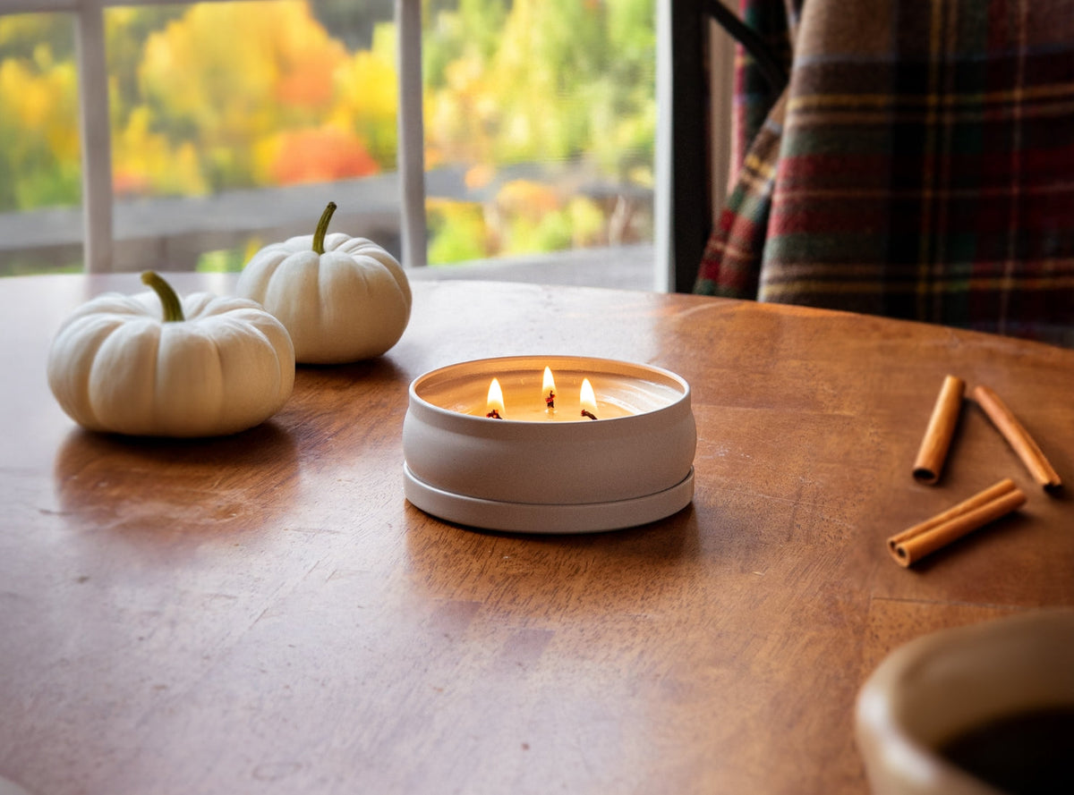 Autumn Heirloom 3-Wick Candle - view 2