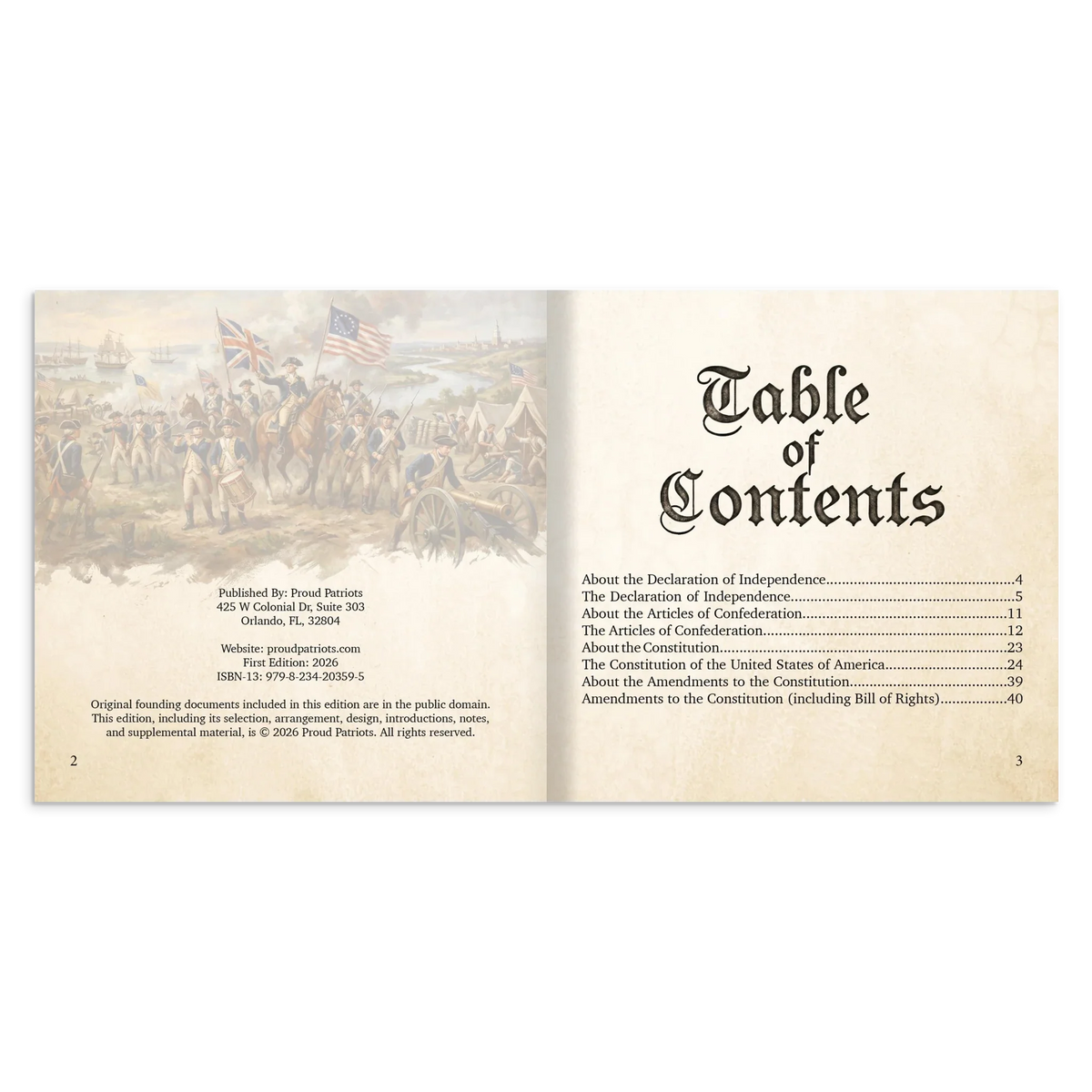 The Constitution and Founding Documents: America's 250th Anniversary - view 7