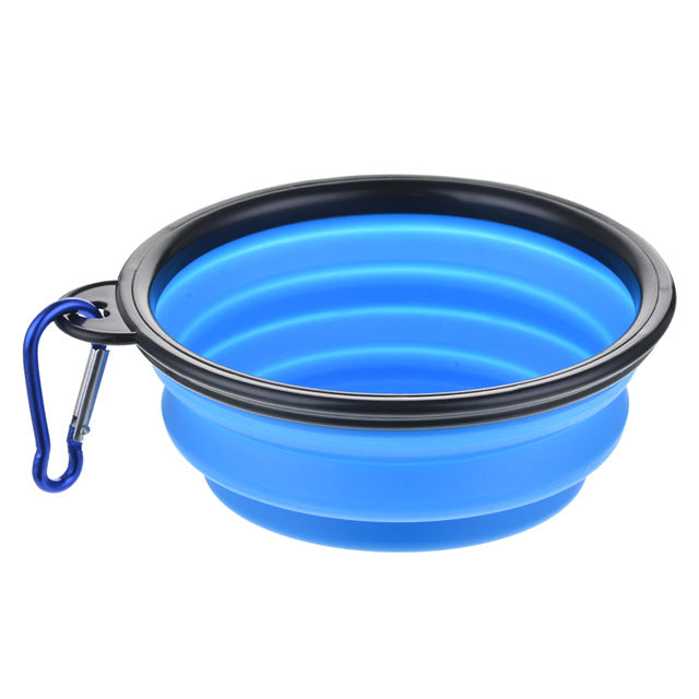 Portable Folding Silicone Dog Travel Bowl – Water & Food - image 20