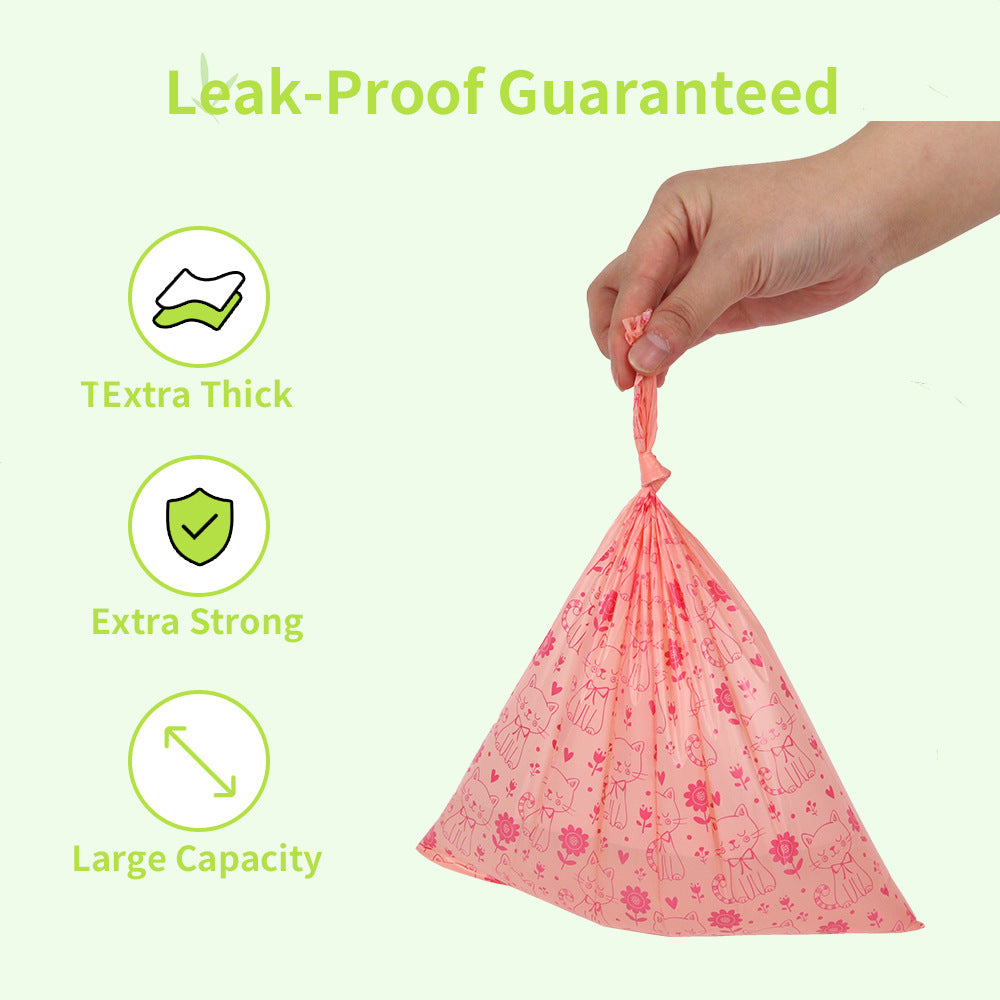 Biodegradable pet garbage bag for dogs to pick up feces - image 3