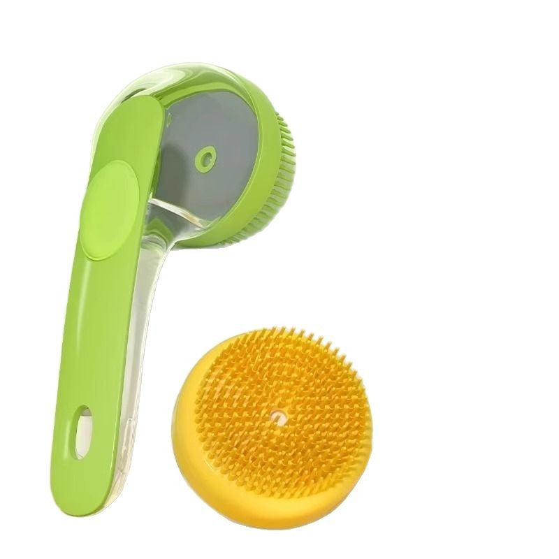 Pet Dog Bath Brush Cat Bath Brush Silicone Massage Shower Tool for Dogs Pet Supplies - image 5
