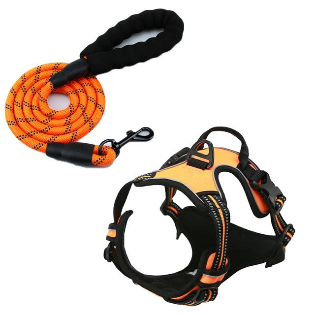 Pet Dog Chest Strap Vest Type Dog Explosion-Proof Buckle Traction Rope Dog Supplies Chest Strap - image 12