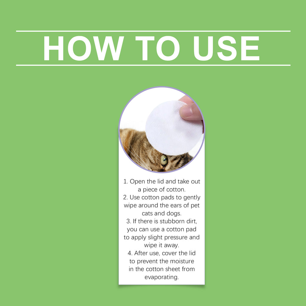 Ear Cleaning Pad For Cats And Dogs Soothes Pet Ear Canal Discomfort And Cleans Ear Dirt - image 7