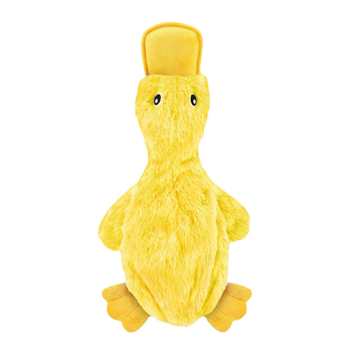 Pet Supplies Pet Filling Dog Toys Cute Unfilled Duck Chewing Plush Sound Toy Duck - image 4