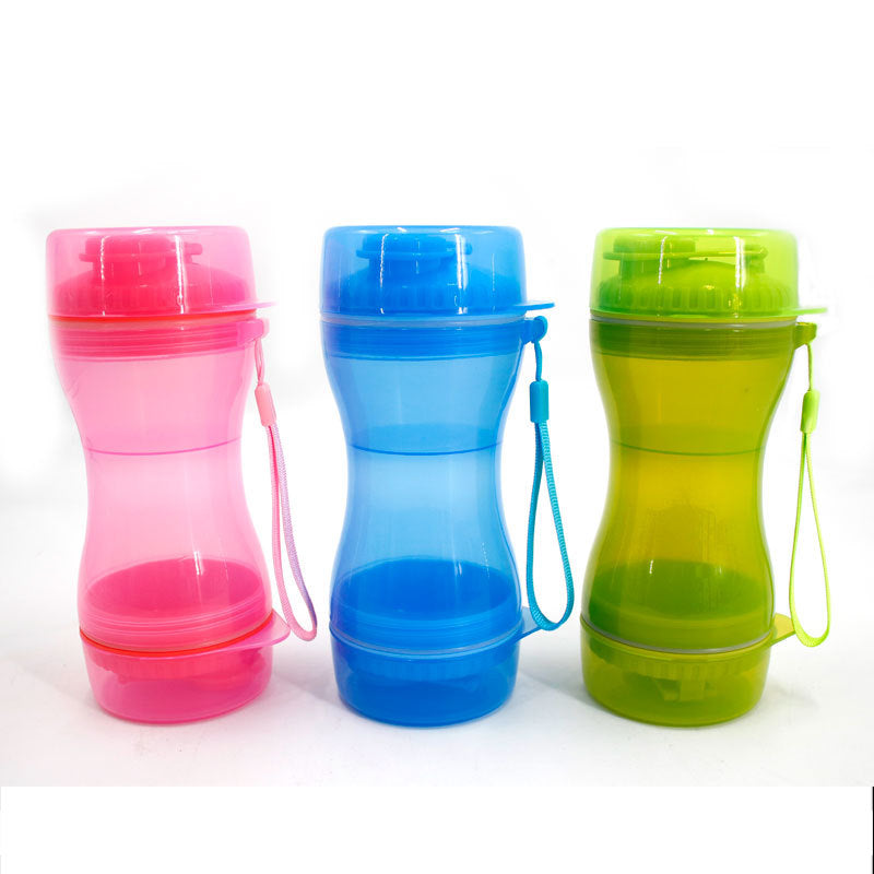 Collapsible Dog & Cat Water Bottle with Built-In Bowl – Portable Travel Feeder - image 6