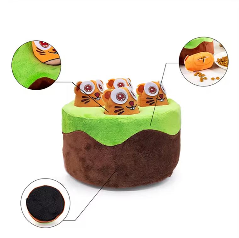 Dog Toy Hidden Food Set with Sound and Bite Resistance Interactive Puzzle and Self Help to Relieve Puzzle Pet Supplies - imag