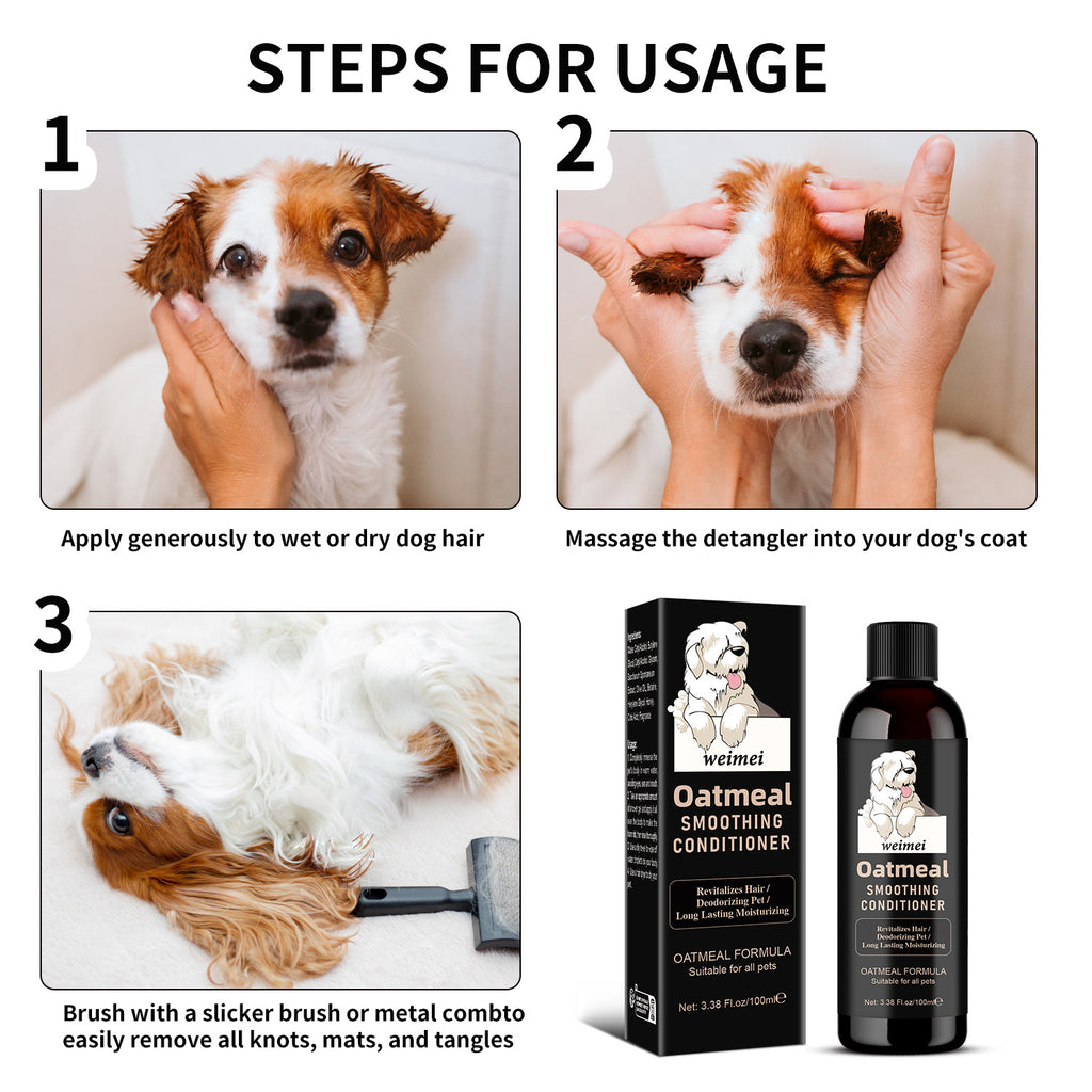 Pet Hair Conditioner Shampoo Moisturizing Nourishing Hair Shower Gel - image 2