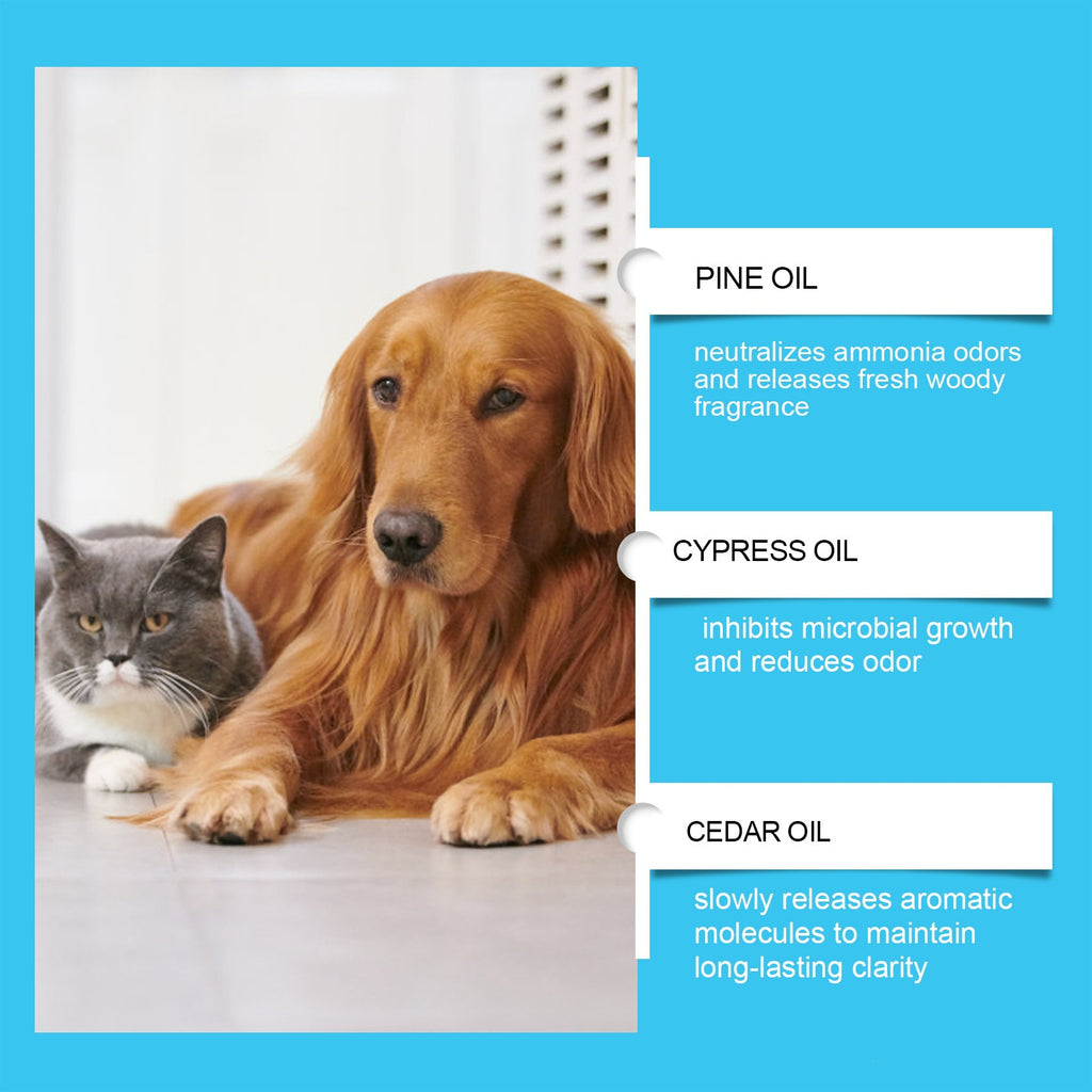 Yegbong Pet Deodorizing Spray With Triple Plant-Based Essential Oils For Odor Removal, Suitable For Cat Litter, Mats, And Fab