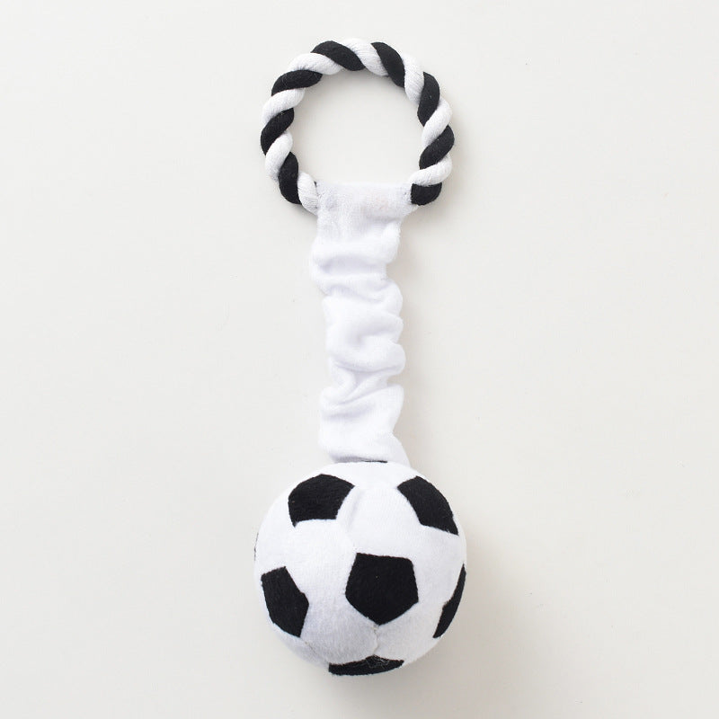 Dog Toy Sound Molar Super Soft Cloth Ball Pet Toy Ball Dog Training Supplies Interactive Toys - image 3