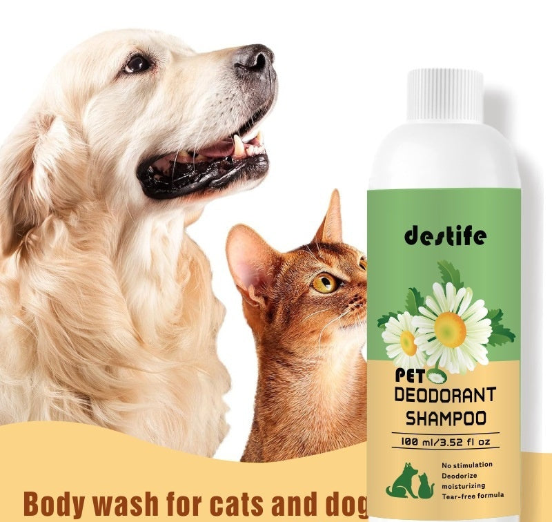 Pet Shampoo Shower Gel Hair Conditioner Fragrance Deodorant Dogs And Cats Shampoo - image 5