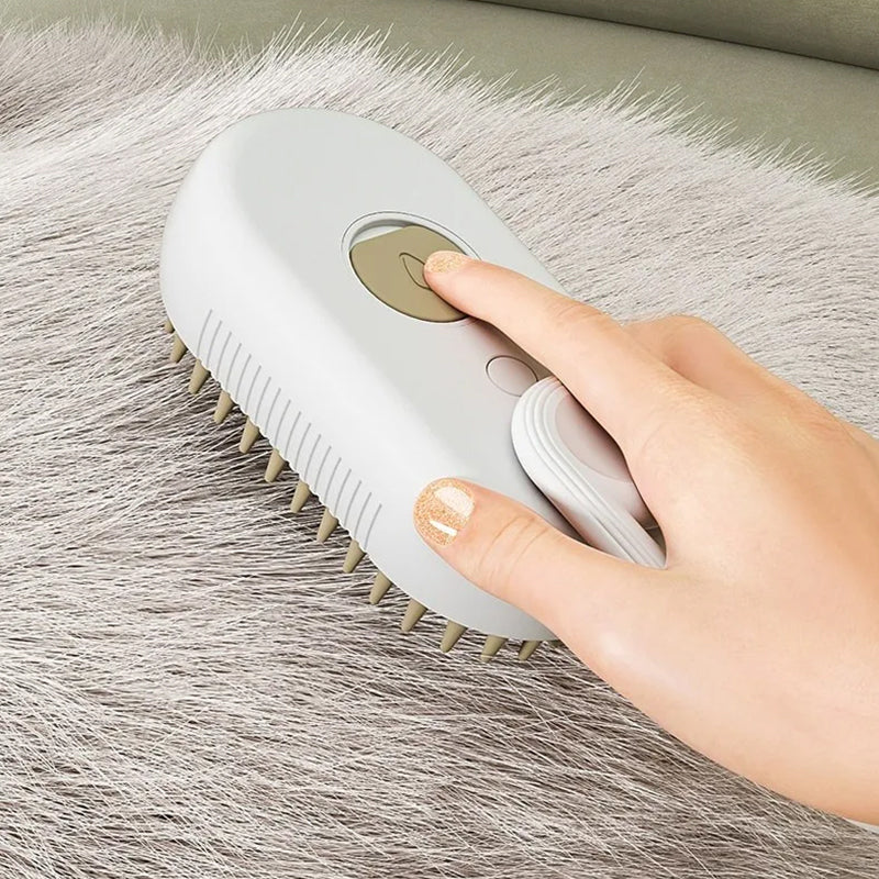 Electric Spray Pet Comb for Cats & Dogs - Massage, Float Hair Cleaning - image 3
