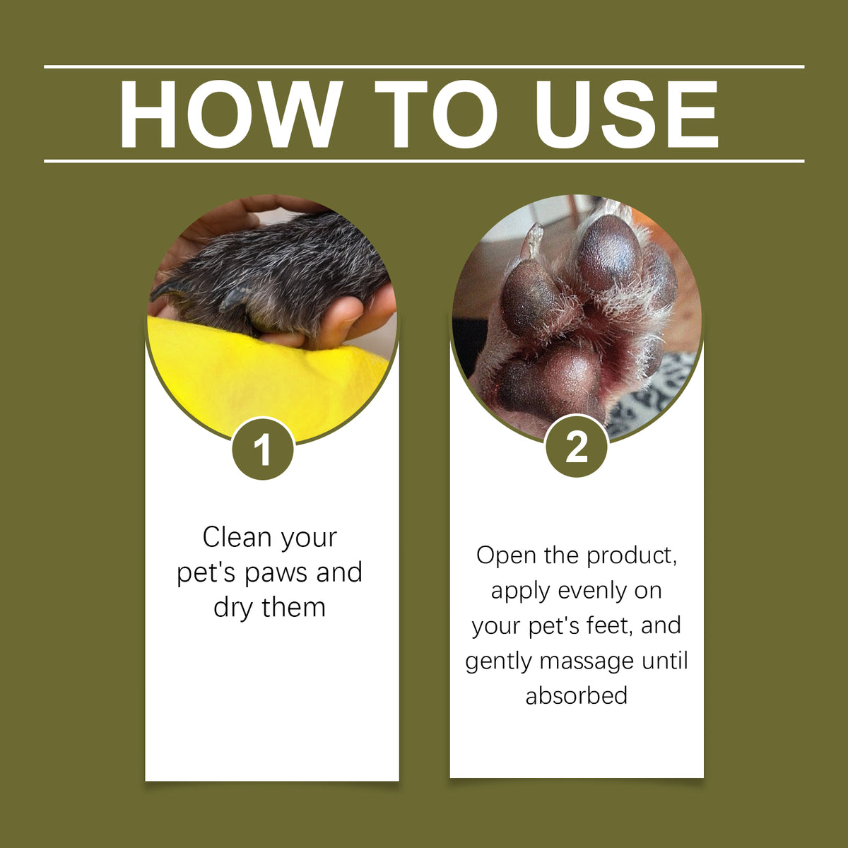 Yegbong Claw Care Cream For Dogs And Cats, Gentle Moisturizing And Softening Foot Pad, Pet Claw Care Cream - image 6