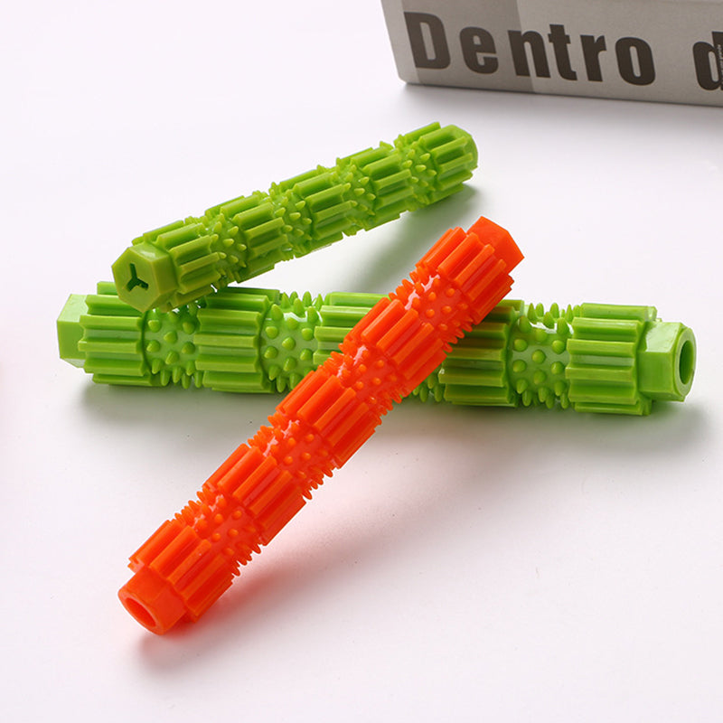 Pet TPR Molar Sticks Dogs Food Leaking Toy Dog Chew Toy Elasticity Stick for Teeth Clean Dog Interactive Toys Pet Supplies - 