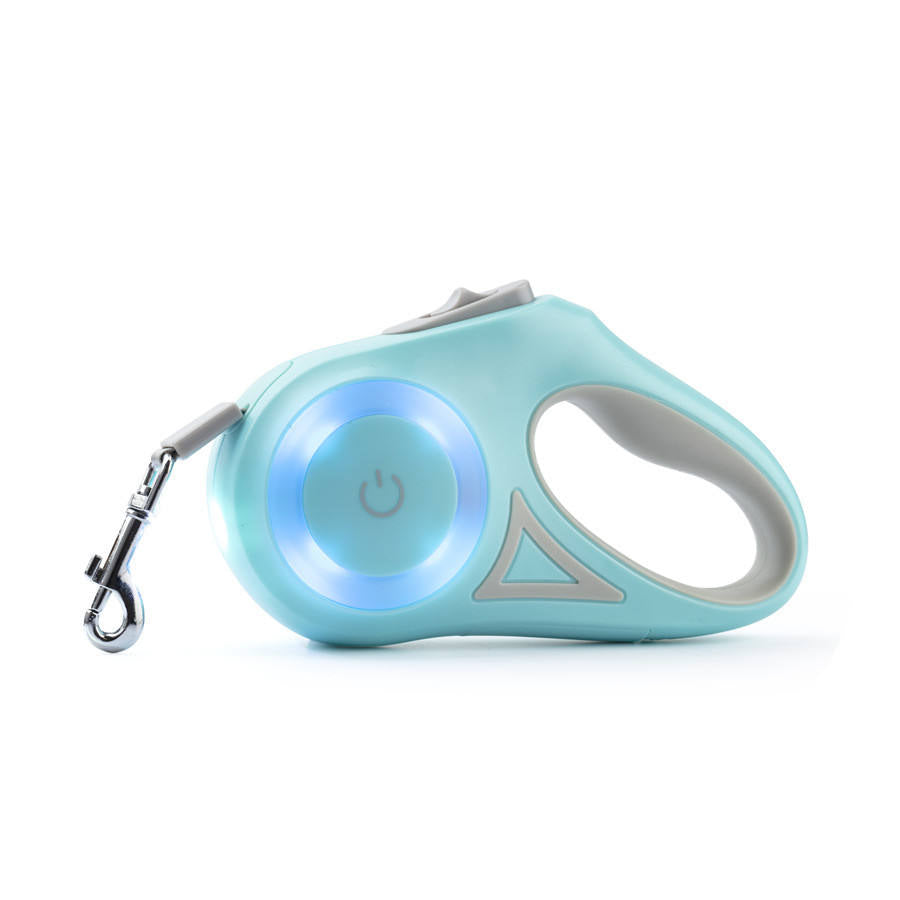 Glowing Dog Leash Pet Leash Automatic Retractable Dog Leash Dog Chain Dog Leash Dog Supplies Rope - image 6