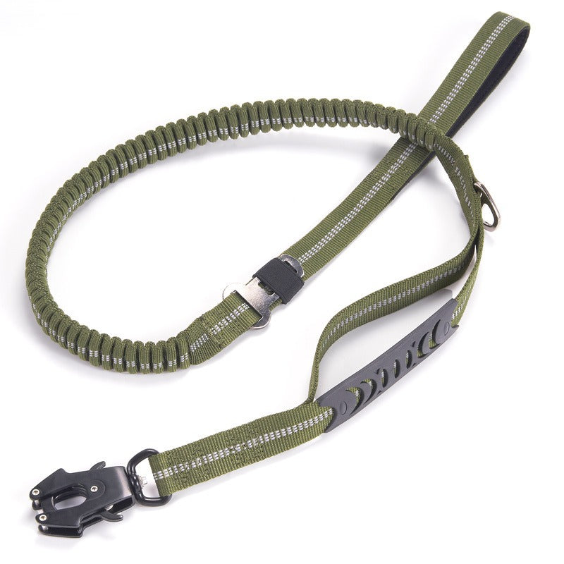 Reflective Explosion-Proof Medium and Large Dogs Frog Buckle Khaki Tactical Vehicle Buckel - image 8