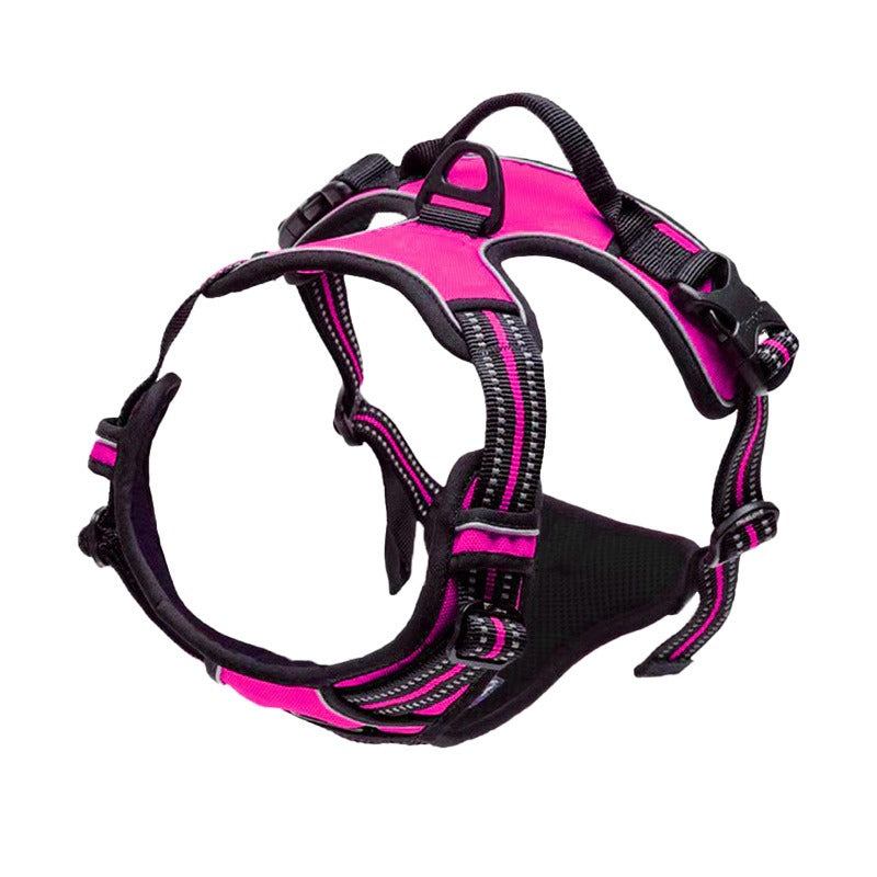 Pet Dog Chest Strap Vest Type Dog Explosion-Proof Buckle Traction Rope Dog Supplies Chest Strap - image 3