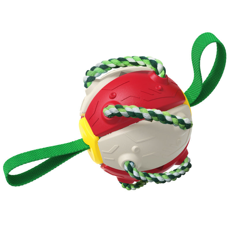 Pet Supplies Throwing Frisbee Outdoor Training Interactive Frisbee Football Dog Toy - image 10