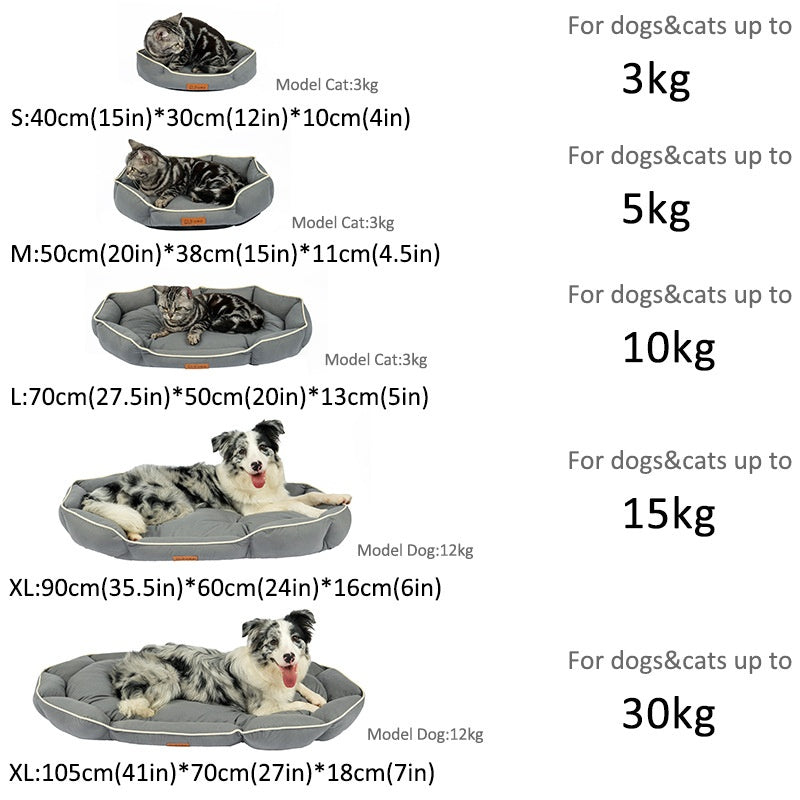 Dog Bed for Medium and Large Dogs | Pet Bed for Shiba Inu Pads - image 2
