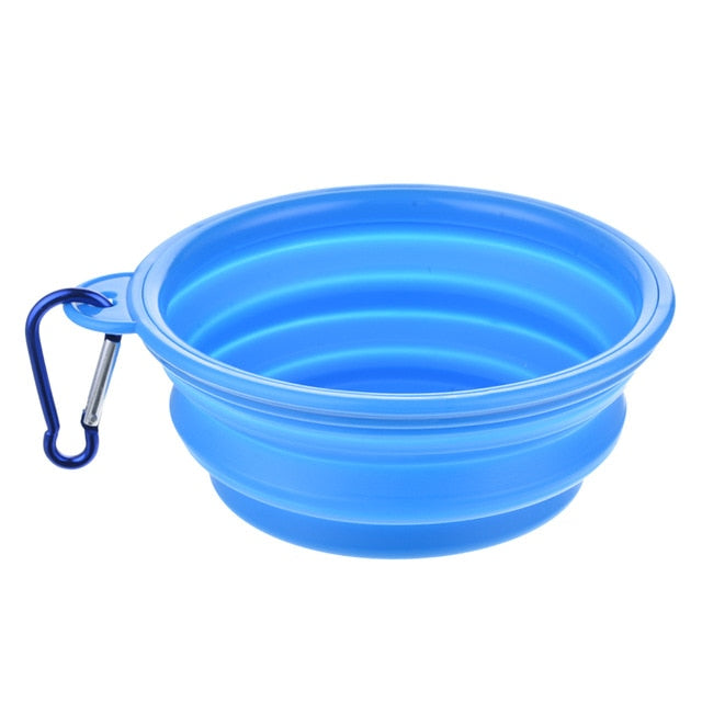 Portable Folding Silicone Dog Travel Bowl – Water & Food - image 27