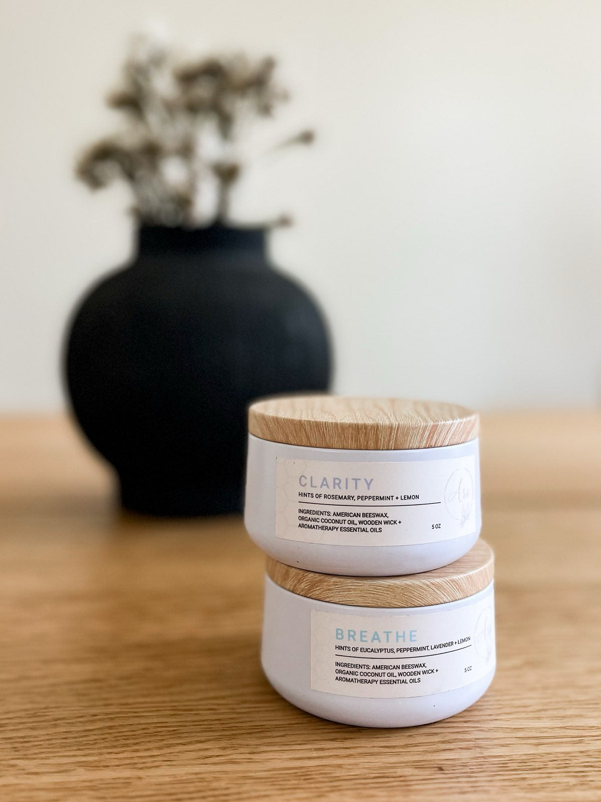 CLARITY - 5 OZ - WOODEN WICK - view 3