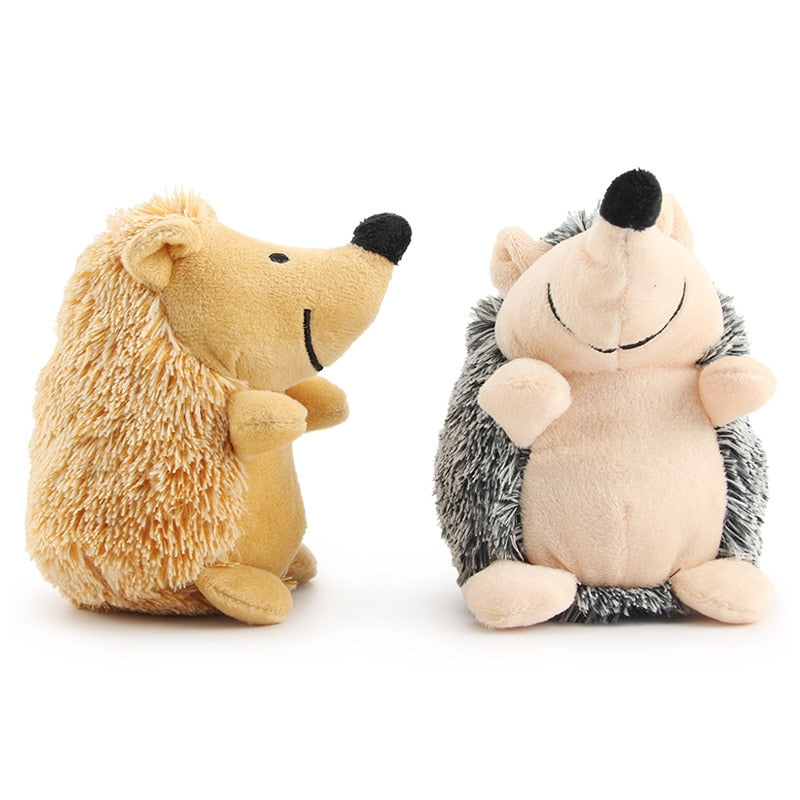 Hedgehog Soft Plush Dog Toys Small/Large Dogs Interactive /Squeaky Sound Toy Chew Bite Resistant toy Pets Accessories Supplie