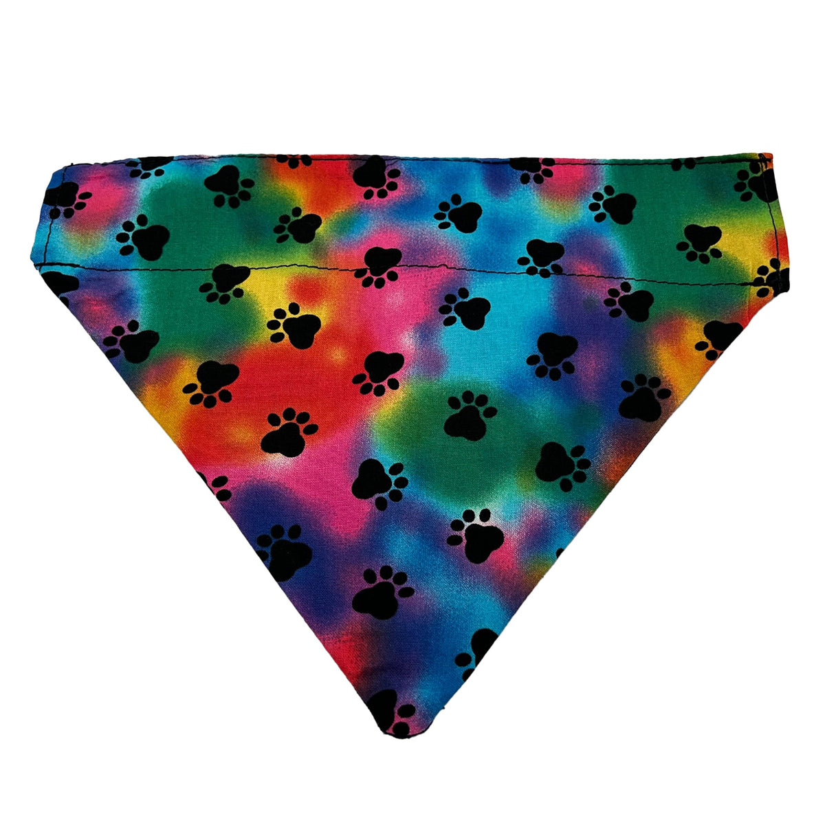 Bandana - Paw Tie Dye, X Small, Small, Medium, Large - view 4