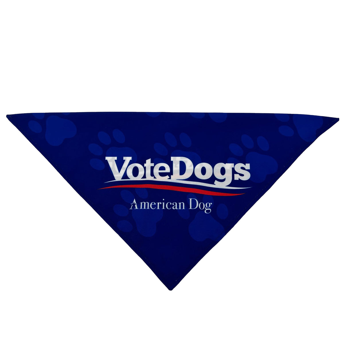 Bandanas - Tie On - Vote Dog, Small  22", Medium  27" - view 3