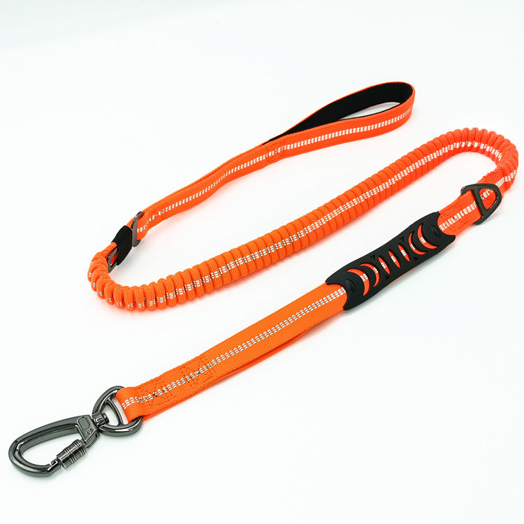 0.98*53IN Elastic Dog Leash with Reflective Car Safety Belt for Dogs - image 9
