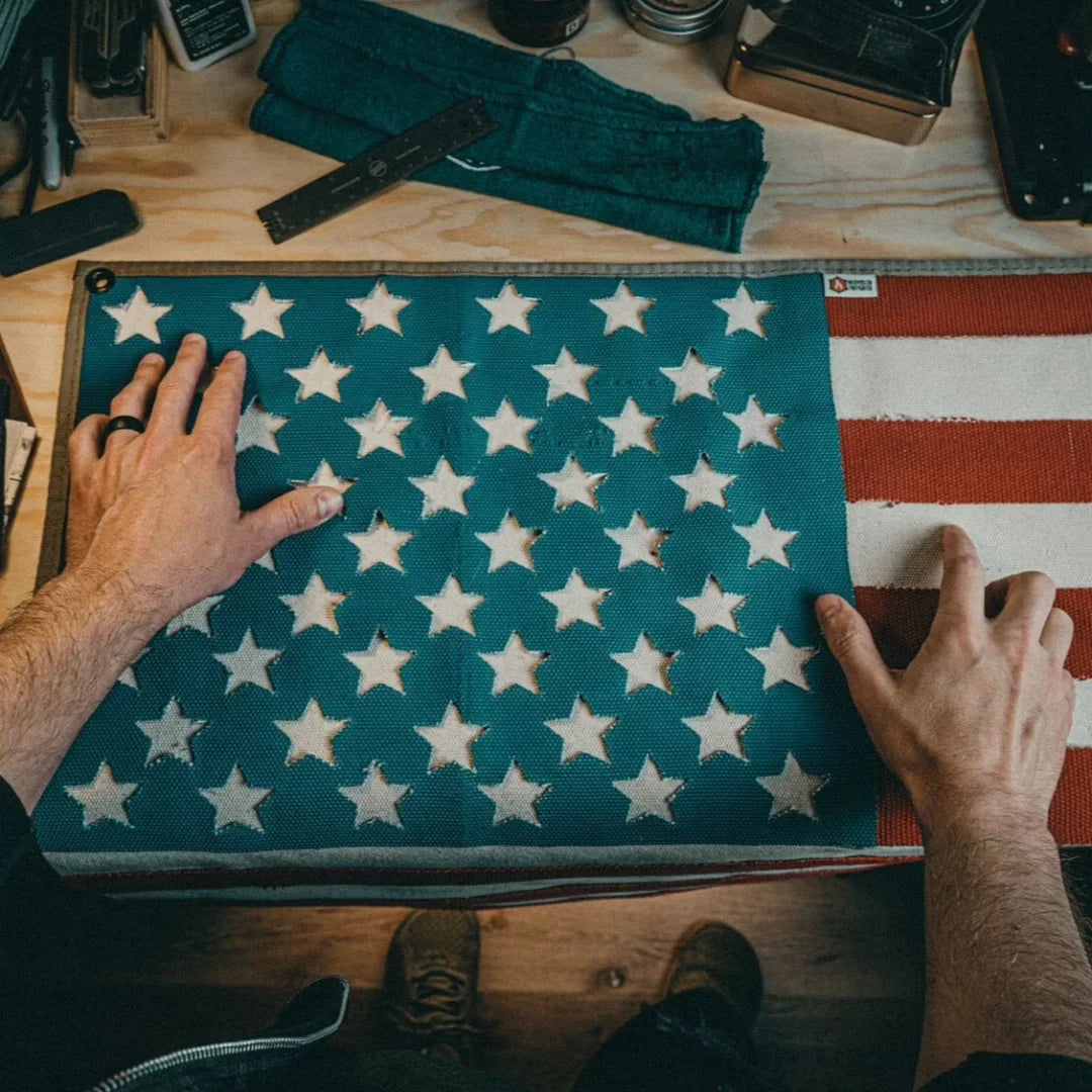 American Flag - Fire Hose - view 7